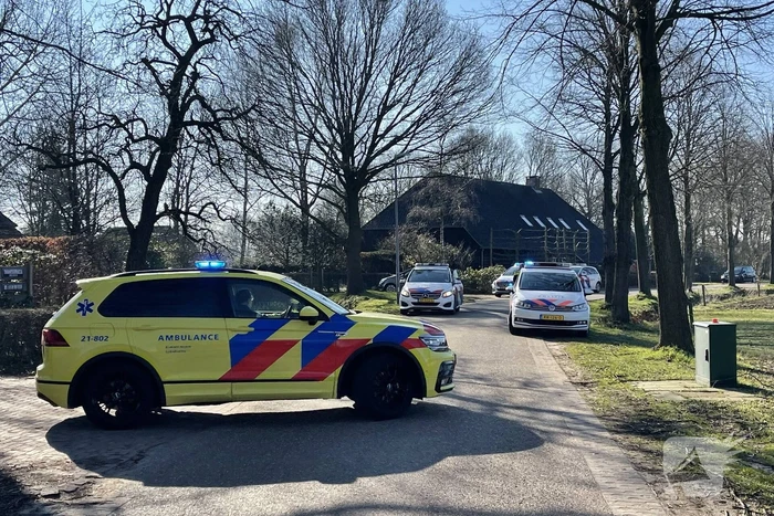 Traumahelikopter landt voor ernstig incident op boerenterrein