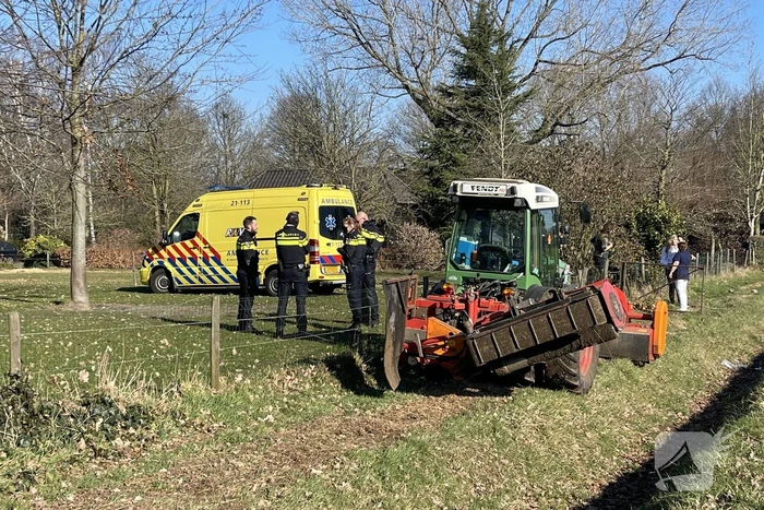 Traumahelikopter landt voor ernstig incident op boerenterrein