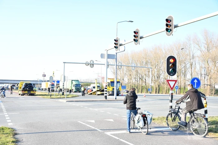 Veel schade na kop-staart aanrijding