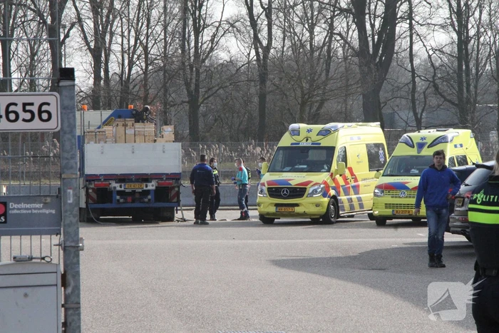 Persoon gewond bij incident bedrijventerrein