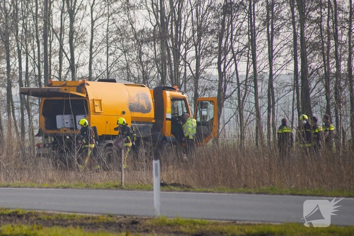 Gebied afgezet na vondst van vaten