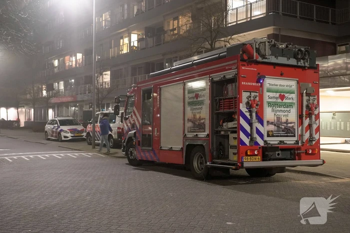 Brand in appartementencomplex snel geblust