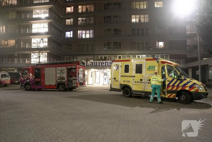 Brand in appartementencomplex snel geblust