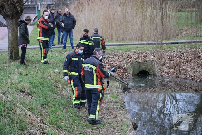 Zoektocht naar mogelijk een persoon te water