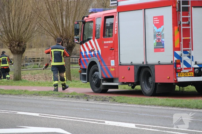 Zoektocht naar mogelijk een persoon te water