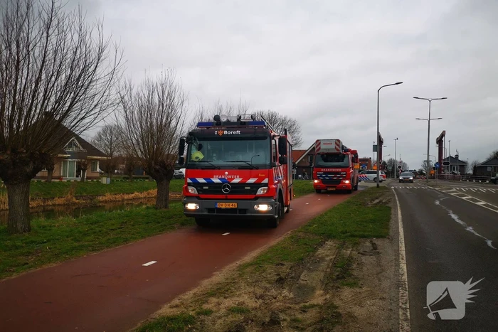 Zoektocht naar mogelijk een persoon te water