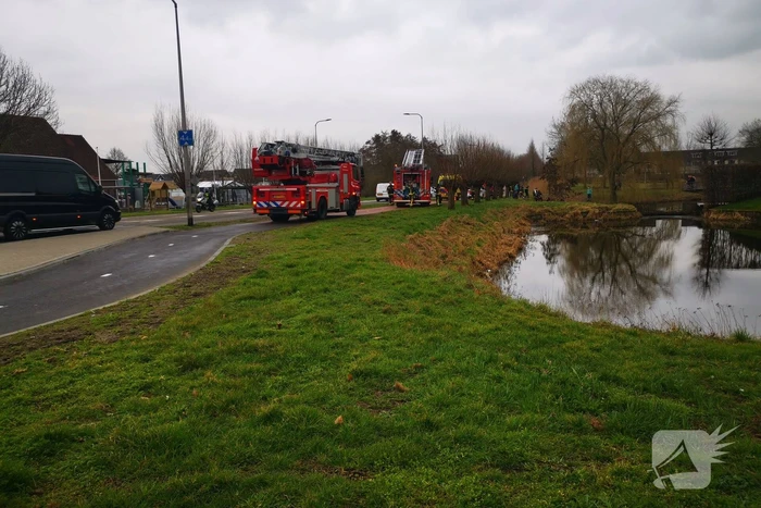 Zoektocht naar mogelijk een persoon te water