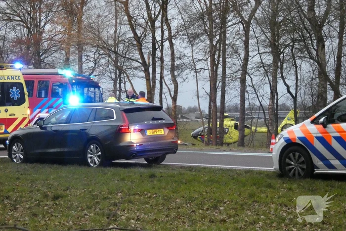 ongeval twee provinciënweg - n381 hoogersmilde