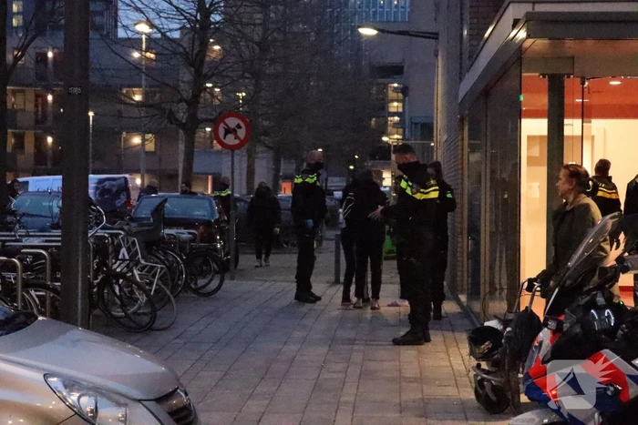 Brand in flatwoning boven winkels