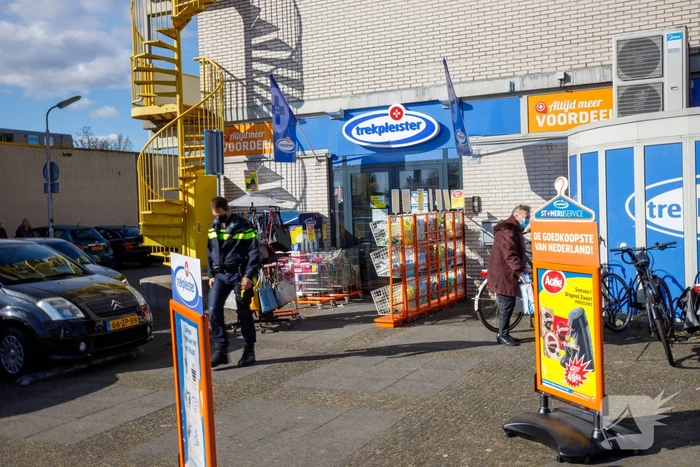 Gewapende overval op filiaal Trekpleister
