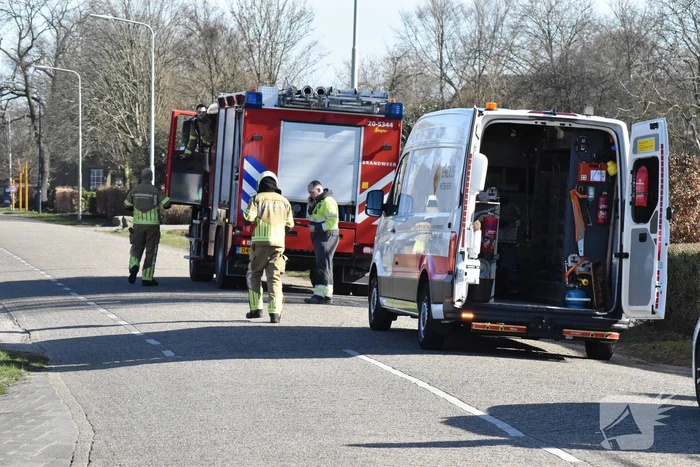 Brandweer ontruimt veertig woningen na gaslek