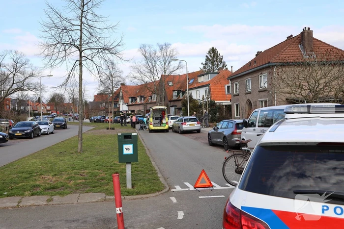 Fietser gewond bij botsing met auto