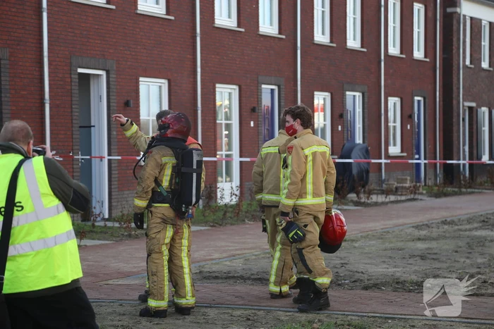 Veel rook bij brand in woning