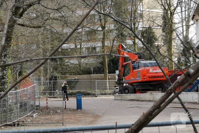 Veel politie na inbraakalarm slooppand
