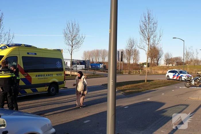 Motorrijder raakt gewond na val