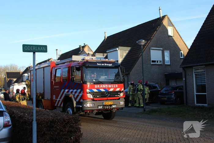 Brand in garage door kortsluiting