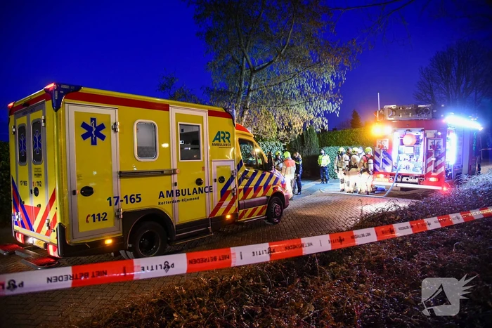Persoon overleden bij brand in woning