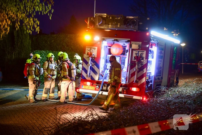 Persoon overleden bij brand in woning