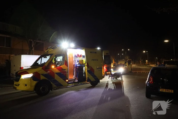 Persoon zwaargewond na val