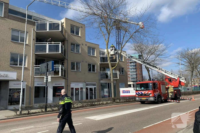 Brandweer ingezet om woning te betreden