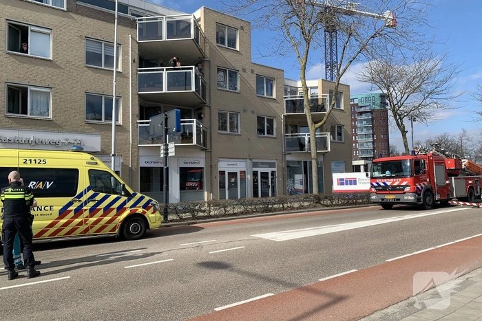 Brandweer ingezet om woning te betreden