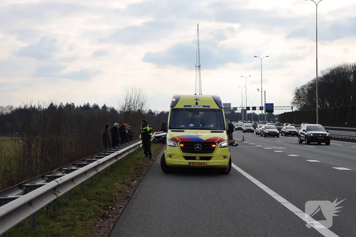 Aanhanger geschaard bij ongeval