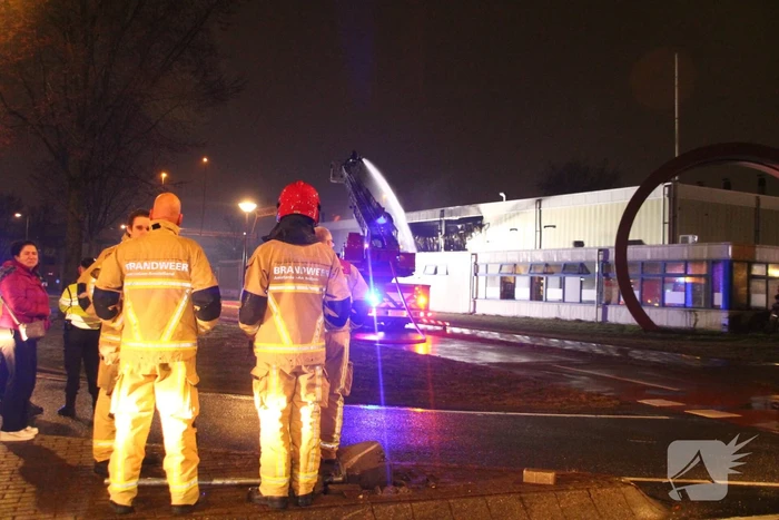 Uitslaande brand in Westelijk Havengebied