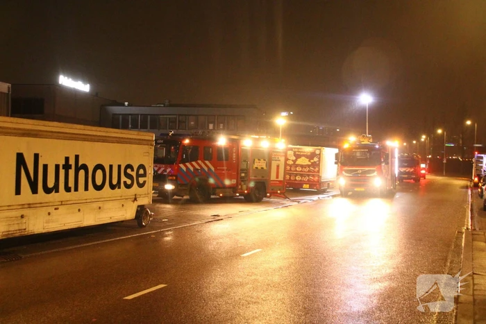 Uitslaande brand in Westelijk Havengebied