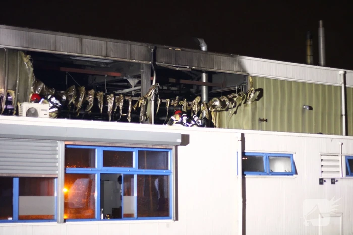 Uitslaande brand in Westelijk Havengebied