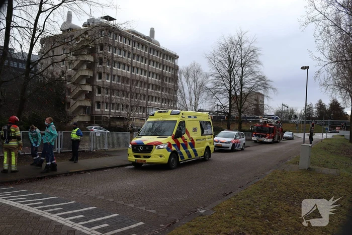 Brand in leegstaand bedrijfspand
