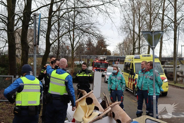Brand in leegstaand bedrijfspand