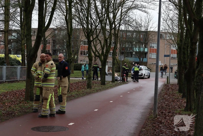 Brand in leegstaand bedrijfspand
