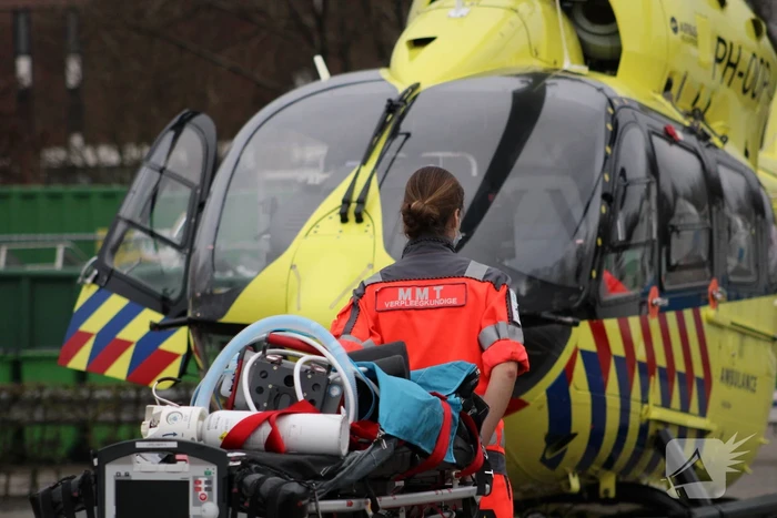 Coronahelikopter transporteerde patiënt naar Zuyderland MC
