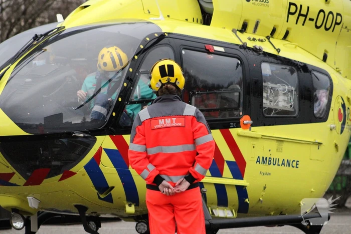 Coronahelikopter transporteerde patiënt naar Zuyderland MC