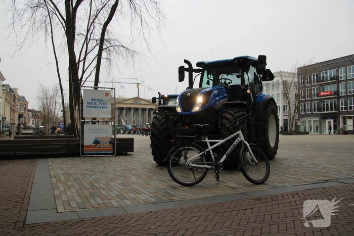 Boeren in actie tegen weidevogelplan
