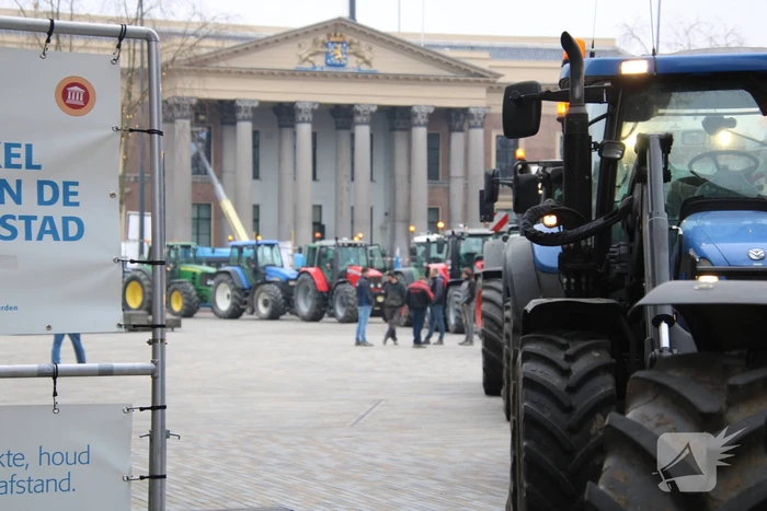 Boeren in actie tegen weidevogelplan