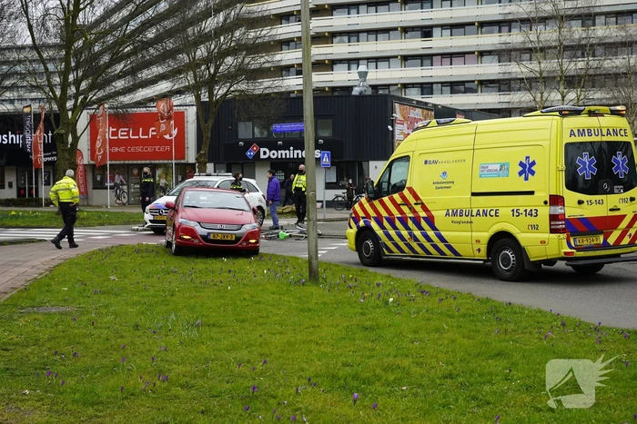 Ernstig ongeval met auto en fietser