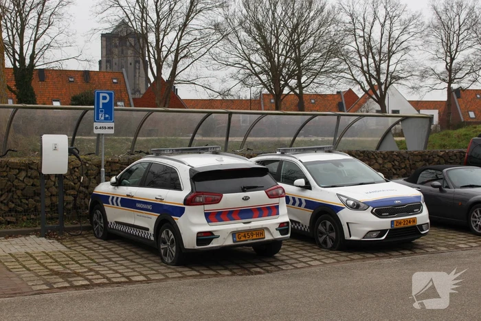 Banden voertuigen handhaving lekgestoken