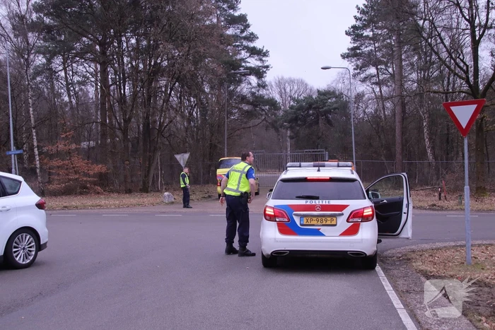 Mountainbiker gewond bij botsing
