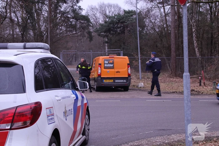 Mountainbiker gewond bij botsing