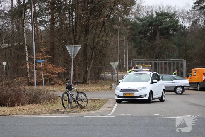 Mountainbiker gewond bij botsing