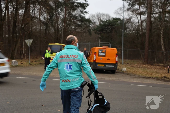 Mountainbiker gewond bij botsing