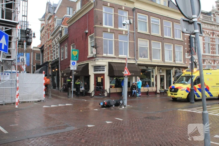 Fietser gewond bij botsing