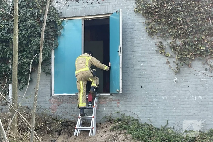Machinekamer Zwemrecreatie Drie Essen Laarbeek vol met water