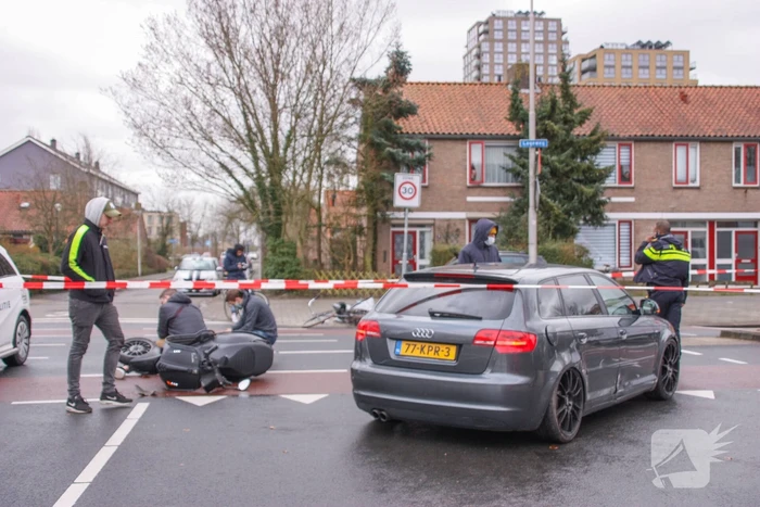 Brommerrijder gewond bij ongeval