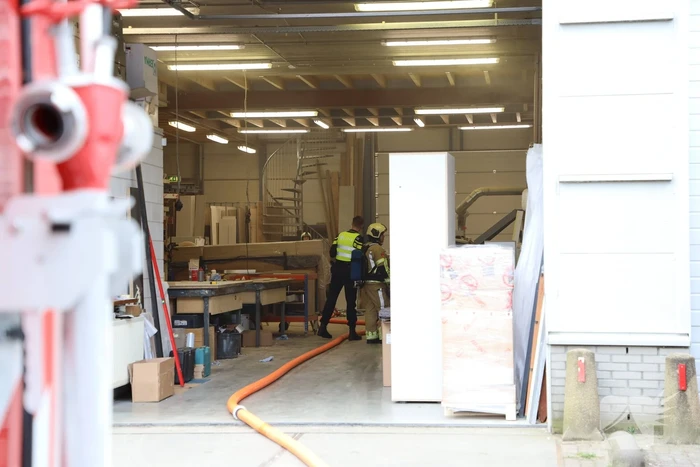 Brand in afzuiginstallatie bij Delhaas Interieurbouw