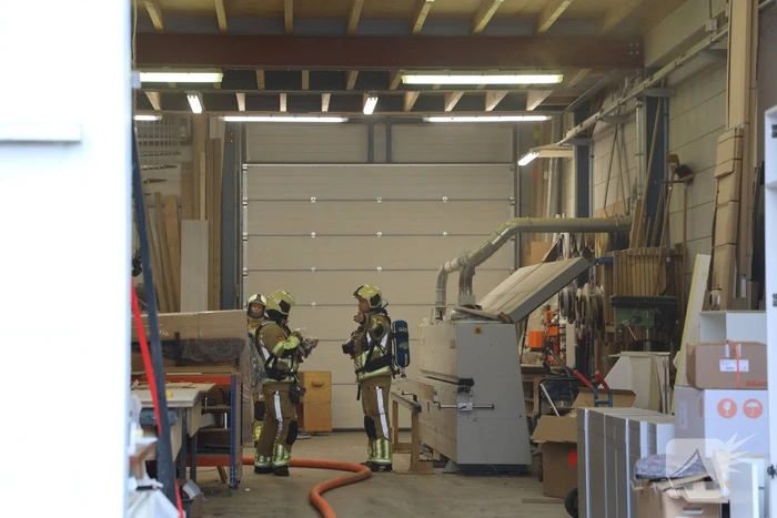 Brand in afzuiginstallatie bij Delhaas Interieurbouw