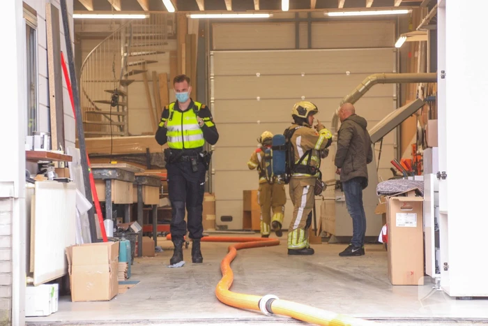 Brand in afzuiginstallatie bij Delhaas Interieurbouw