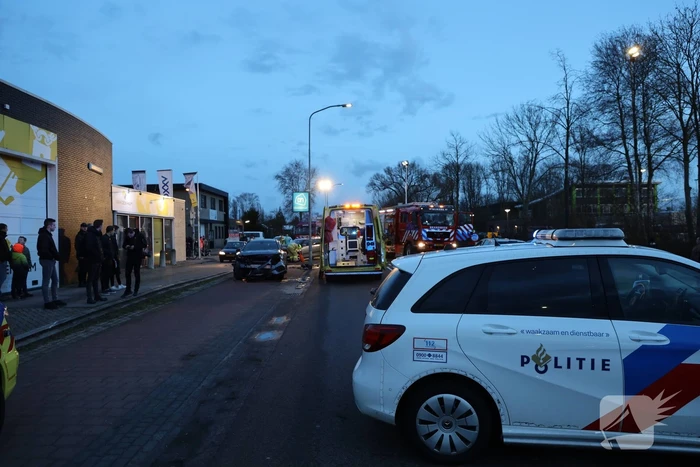 Gewonden bij frontale botsing