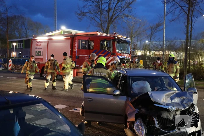 Gewonden bij frontale botsing
